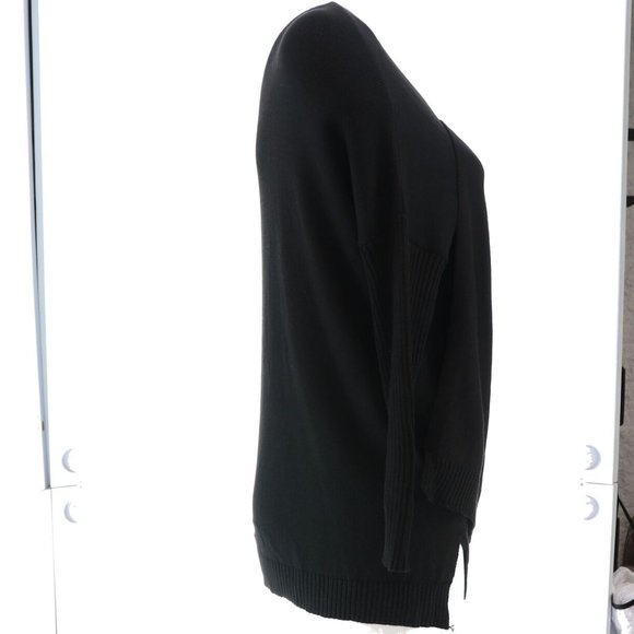 NWT SKINNYGIRL SUNDAZED‎ MOUJ CARDIGAN SWEATER BLACK SMALL - Picture 8 of 14